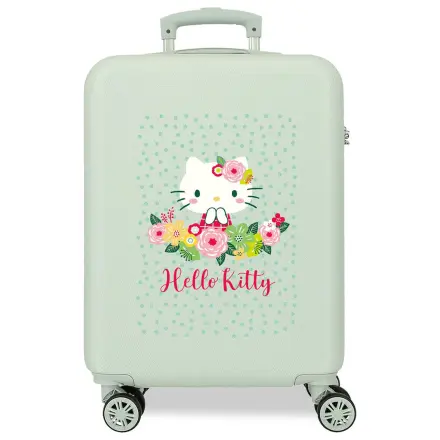 Hello Kitty Floral ABS cestovný kufor na kolieskach 55cm produktová fotografia