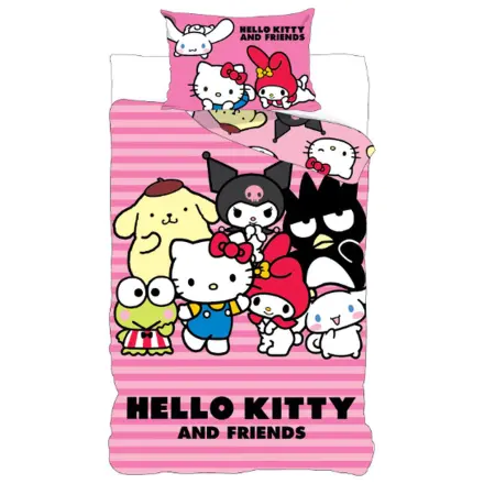 Hello Kitty and Friends Obliečka na perinu produktová fotografia