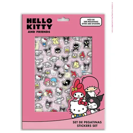 Hello Kitty Friends Sada nálepiek 300 ks produktová fotografia