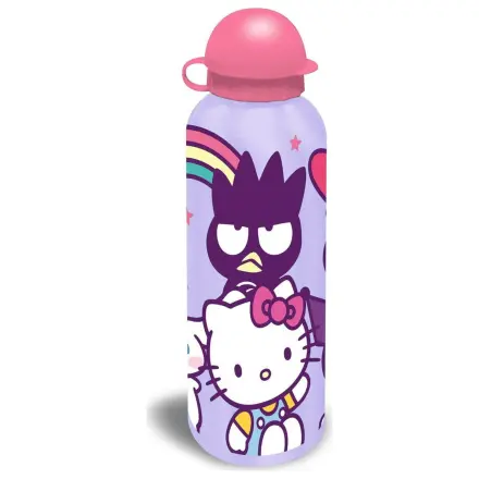 Hello Kitty and Friends Rainbow hliníková fľaša na vodu s pitným vekom 500 ml produktová fotografia