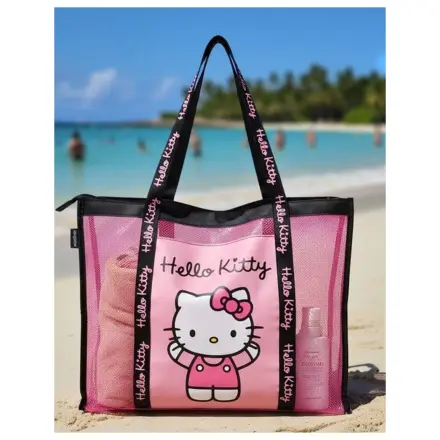 Hello Kitty sieťovaná plážová taška produktová fotografia