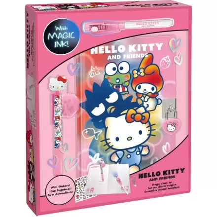 Hello Kitty diár + kúzelné pero + topper pero termékfotója