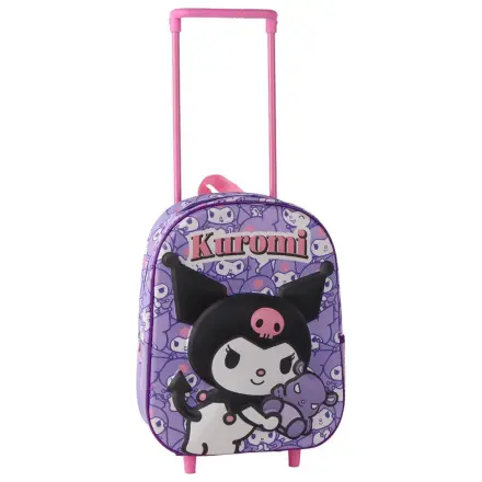 Hello Kitty Kuromi 3D trolley 30 cm produktová fotografia