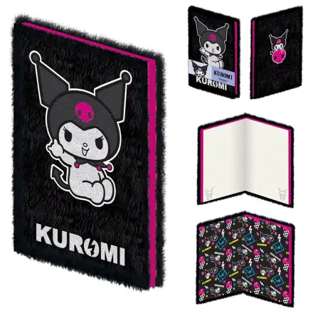 Hello Kitty Kuromi A5 zápisník produktová fotografia