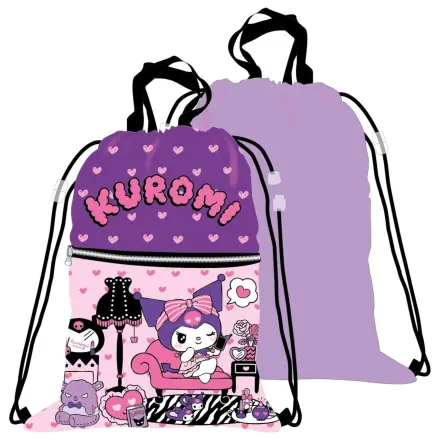 Hello Kitty Kuromi Deluxe taška na telocvik, šnúrková taška 45 cm produktová fotografia