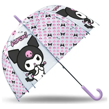 Hello Kitty Kuromi detský priehľadný dáždnik Ø70 cm produktová fotografia