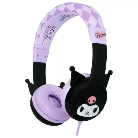 Hello Kitty Kuromi detské slúchadlá produktová fotografia