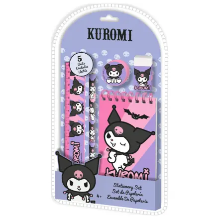 Hello Kitty Kuromi súprava písacích potrieb 5 kusov produktová fotografia