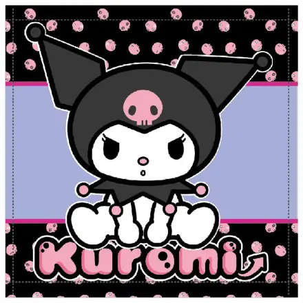 Hello Kitty Kuromi uterák na ruky, uterák na tvár, uterák 30x30cm produktová fotografia