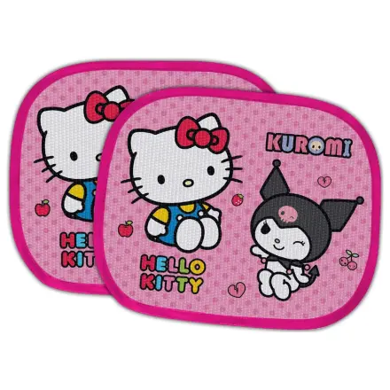 Hello Kitty Kuromi slnečné clony na okno auta, balenie po 2 kusoch produktová fotografia