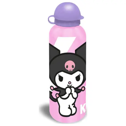 Hello Kitty Kuromi Ružová Hliníková Fľaša na Pitie s Uzáverom 500 ml produktová fotografia