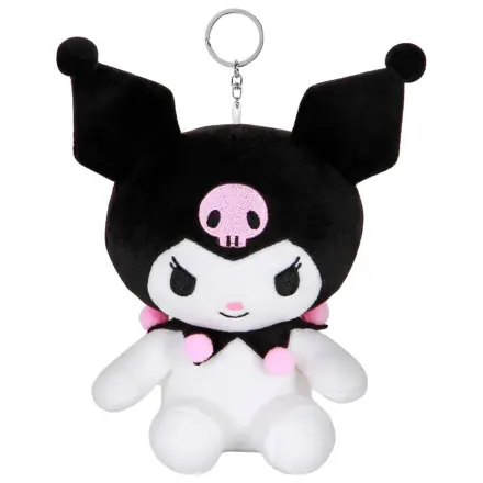 Hello Kitty Kuromi plyšová kľúčenka 10 cm produktová fotografia