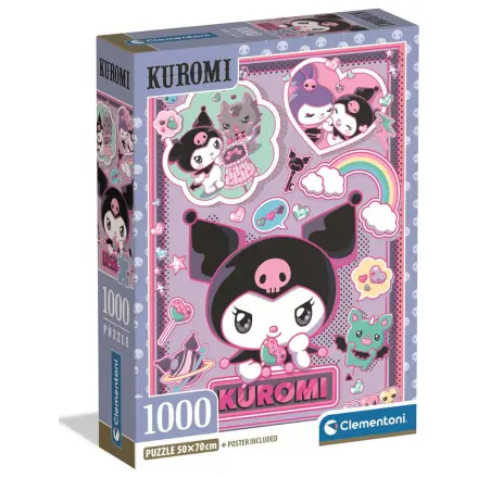 Hello Kitty Kuromi puzzle 1000 kusov produktová fotografia