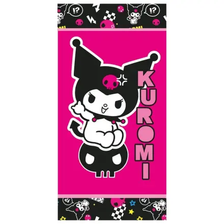 Hello Kitty Kuromi Rebel Uterák 70x140 cm produktová fotografia