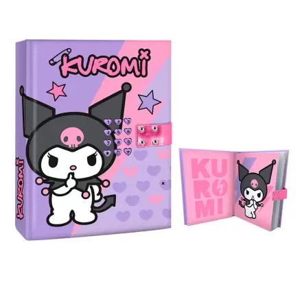 Hello Kitty Kuromi Secret tajný diár produktová fotografia
