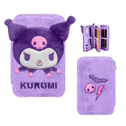 Hello Kitty Kuromi dvojité puzdro na ceruzky produktová fotografia