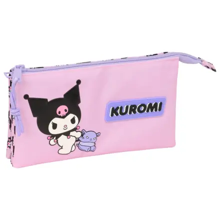 Hello Kitty Kuromi trojitý peračník produktová fotografia