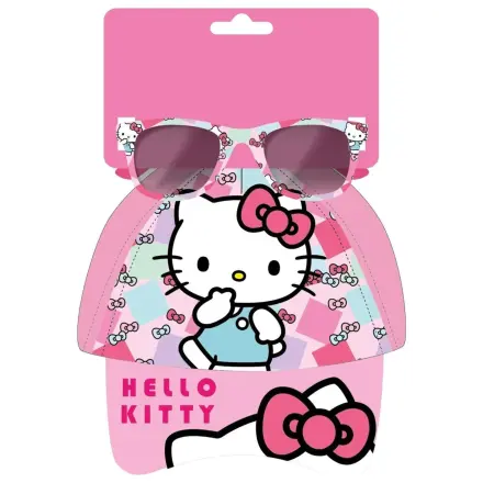 Hello Kitty Lovely Day Súprava slnečných okuliarov a baseballovej čiapky produktová fotografia