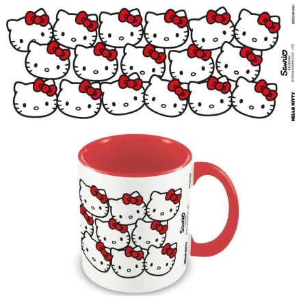 Hello Kitty Veľa farebných vnútorných hrnčekov s mačičkami produktová fotografia