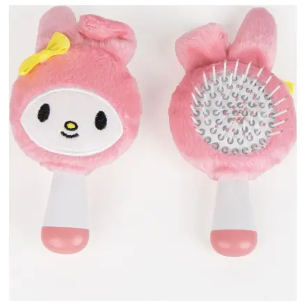 Hello Kitty Melody Mini plyšová kefa na vlasy hrebeň 13 cm produktová fotografia