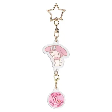 Hello Kitty My Melody Kozorožec Astrologický Symbol Kľúčenka produktová fotografia