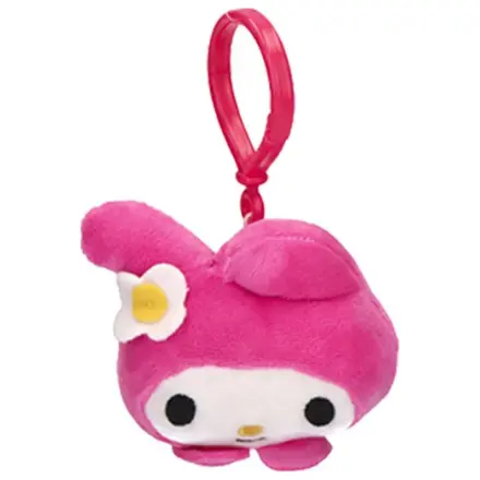 Hello Kitty My Melody 3D plyšová figúrka s vešiakom, prívesok na tašku 10 cm produktová fotografia