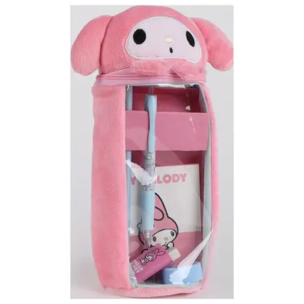Hello Kitty My Melody Plyšové puzdro na ceruzky produktová fotografia