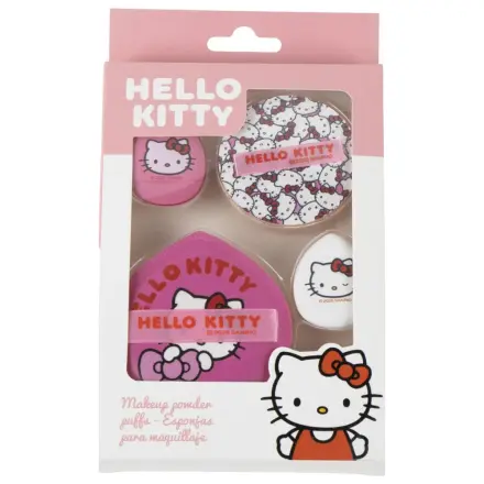 Hello Kitty Pink kozmetické hubky set 4 kusy produktová fotografia