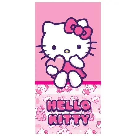 Hello Kitty Pinky Heart Uterák 70x140 cm produktová fotografia