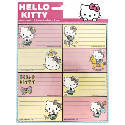 Hello Kitty Playbook etikety 16 ks produktová fotografia