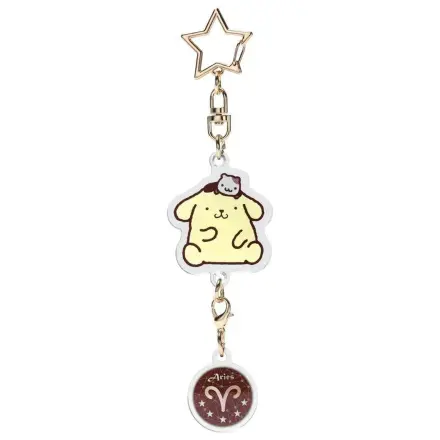 Hello Kitty Pompompurin Aries Astrologický Symbol Kľúčenka produktová fotografia