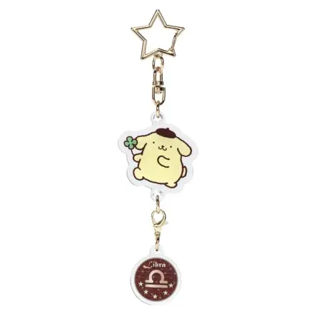 Hello Kitty Pompompurin Libra Astrological Symbol prívesok na kľúče produktová fotografia