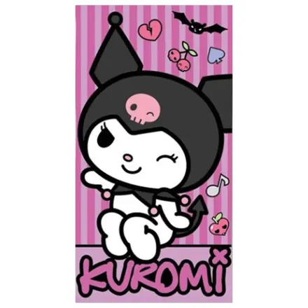 Hello Kitty Punk Kuromi Uterák 70x140cm produktová fotografia
