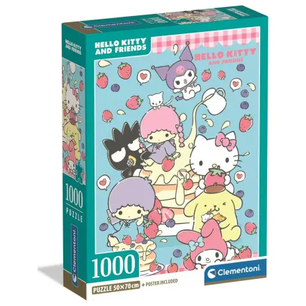 Hello Kitty puzzle 1000 kusov produktová fotografia