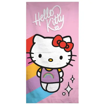 Hello Kitty Rainbow osuška produktová fotografia