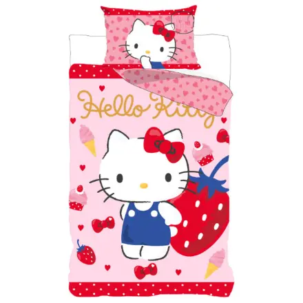 Hello Kitty Strawberry obliečka na perinu produktová fotografia
