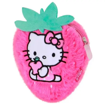 Hello Kitty Strawberry plyšová peňaženka produktová fotografia