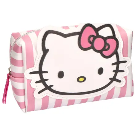 Hello Kitty pásikavá kozmetická taška 18 cm produktová fotografia