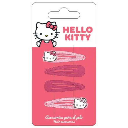 Hello Kitty Sladký Set sponiek do vlasov, 4 kusy produktová fotografia