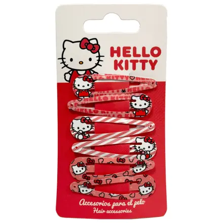 Hello Kitty Sweet sponka do vlasov Set 6 kusov produktová fotografia