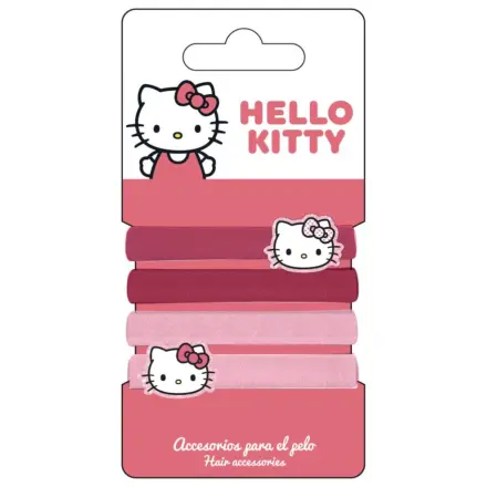 Hello Kitty Sweet Gumičky do vlasov Súprava 4 kusy produktová fotografia