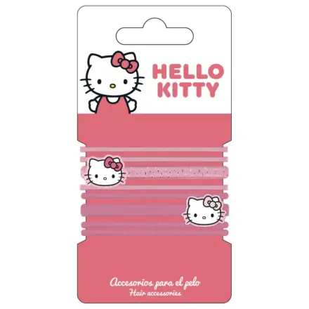 Hello Kitty Sweet sponky do vlasov 8-dielna súprava produktová fotografia