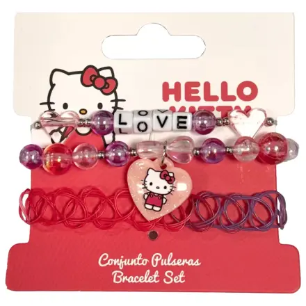 Hello Kitty Sweet Náramok sada 3 kusy produktová fotografia