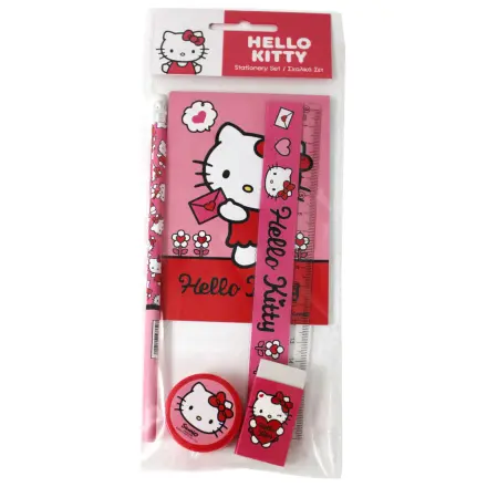 Hello Kitty Sweetheart papiernická súprava 5 kusov produktová fotografia