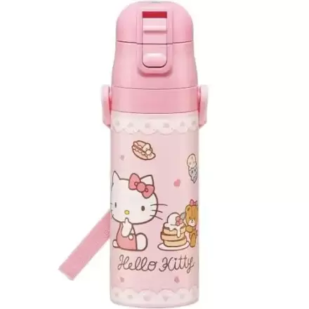Hello Kitty Fľaša na vodu double opening Sweety rose 470 ml produktová fotografia