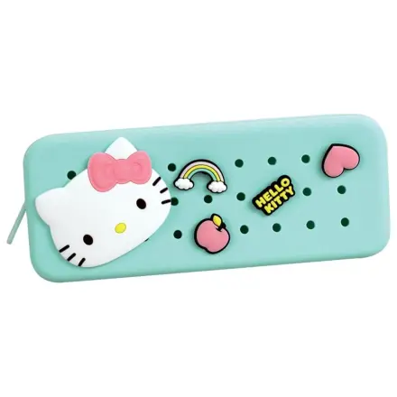 Hello Kitty silikónové puzdro na perá s odznakmi produktová fotografia