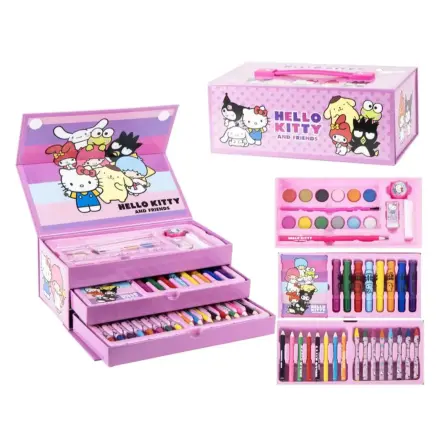Hello Kitty omaľovánkový peračník produktová fotografia