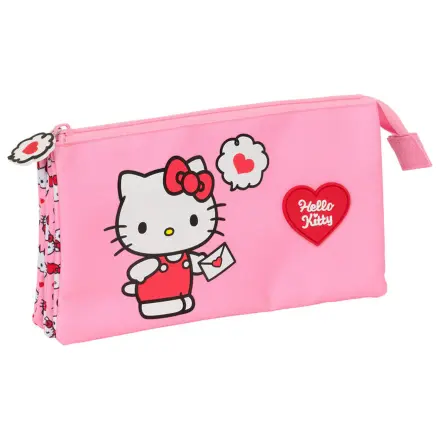 Hello Kitty trojitý peračník produktová fotografia
