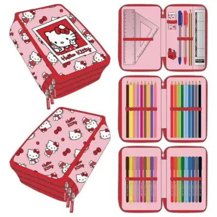 Hello Kitty trojitý peračník produktová fotografia