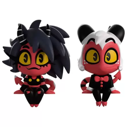 Helluva Boss Vinyl Figures Millie & Moxxie Monitor Buddiez produktová fotografia